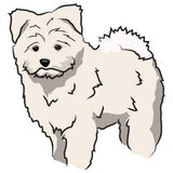 Pomapoo Dog Decal