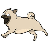 Pug Dog Decal