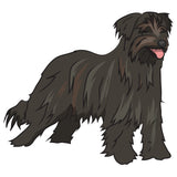 Pyrenean Shepherd Dog Decal