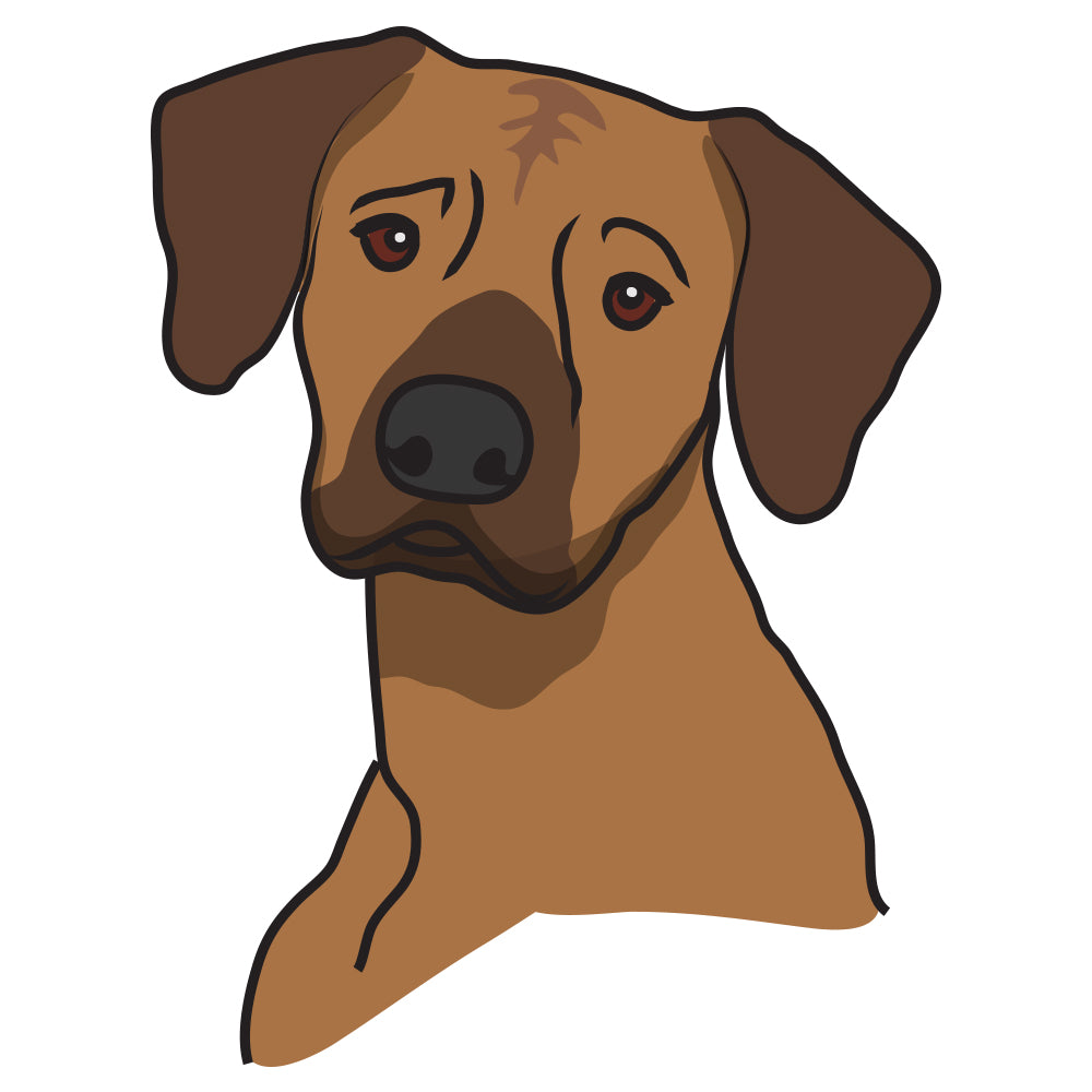Rhodesian Ridgeback Dog Decal