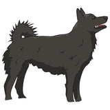 Schipperke Dog Decal