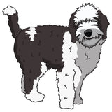 Sheepadoodle Dog Decal