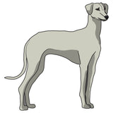 Sloughi Dog Decal