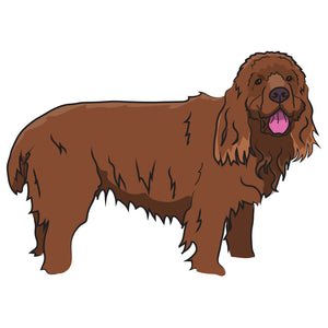 Sussex Spaniel Dog Decal