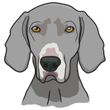 Weimaraner Dog Decal