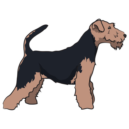 Welsh Terrier Dog Decal