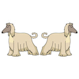 Afghan Hound Dog Decal