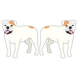American Bulldog Dog Decal