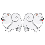 American Eskimo Dog Dog Decal
