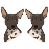 American Hairless Terrier Dog Decal