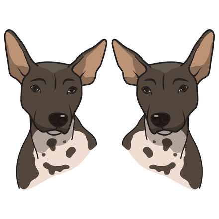 American Hairless Terrier Dog Decal