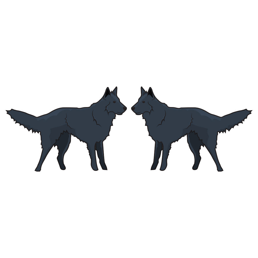 Belgian Sheepdog Dog Decal