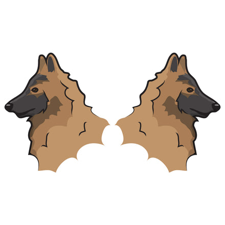 Belgian Tervuren Dog Decal