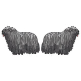 Bergamasco Dog Decal