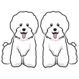 Bichon Frise Dog Decal