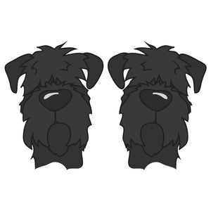 Black Russian Terrier Dog Decal