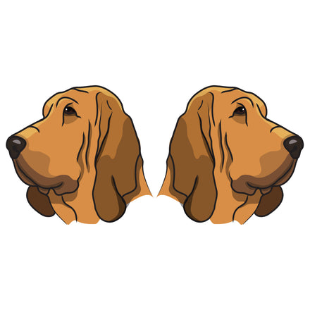 BloodHound Dog Decal