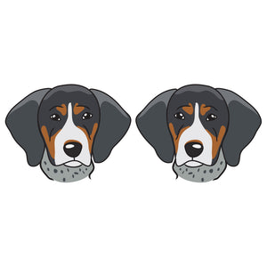 Bluetick Coonhound Dog Decal
