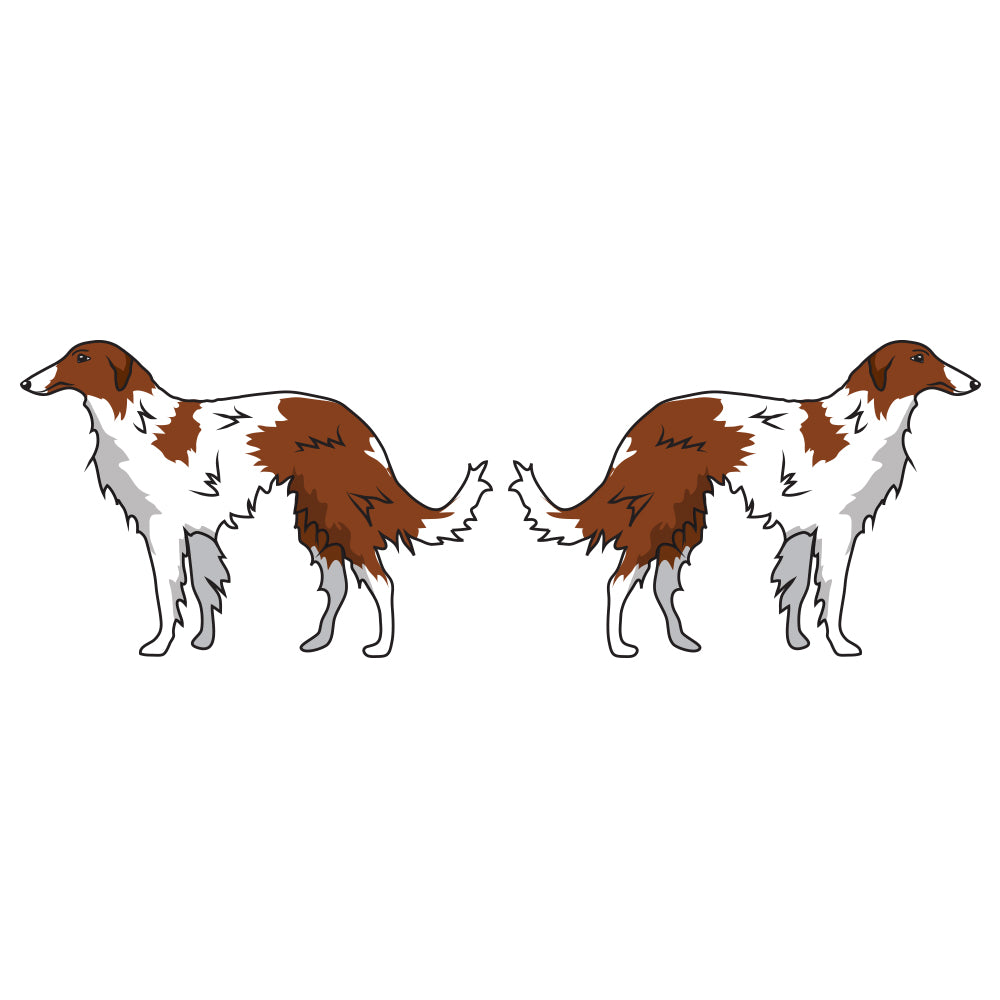 Borzoi Dog Decal