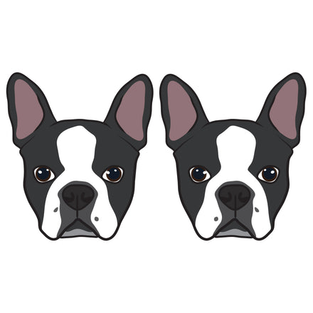 Boston Terrier Dog Decal