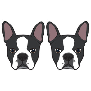 Boston Terrier Dog Decal