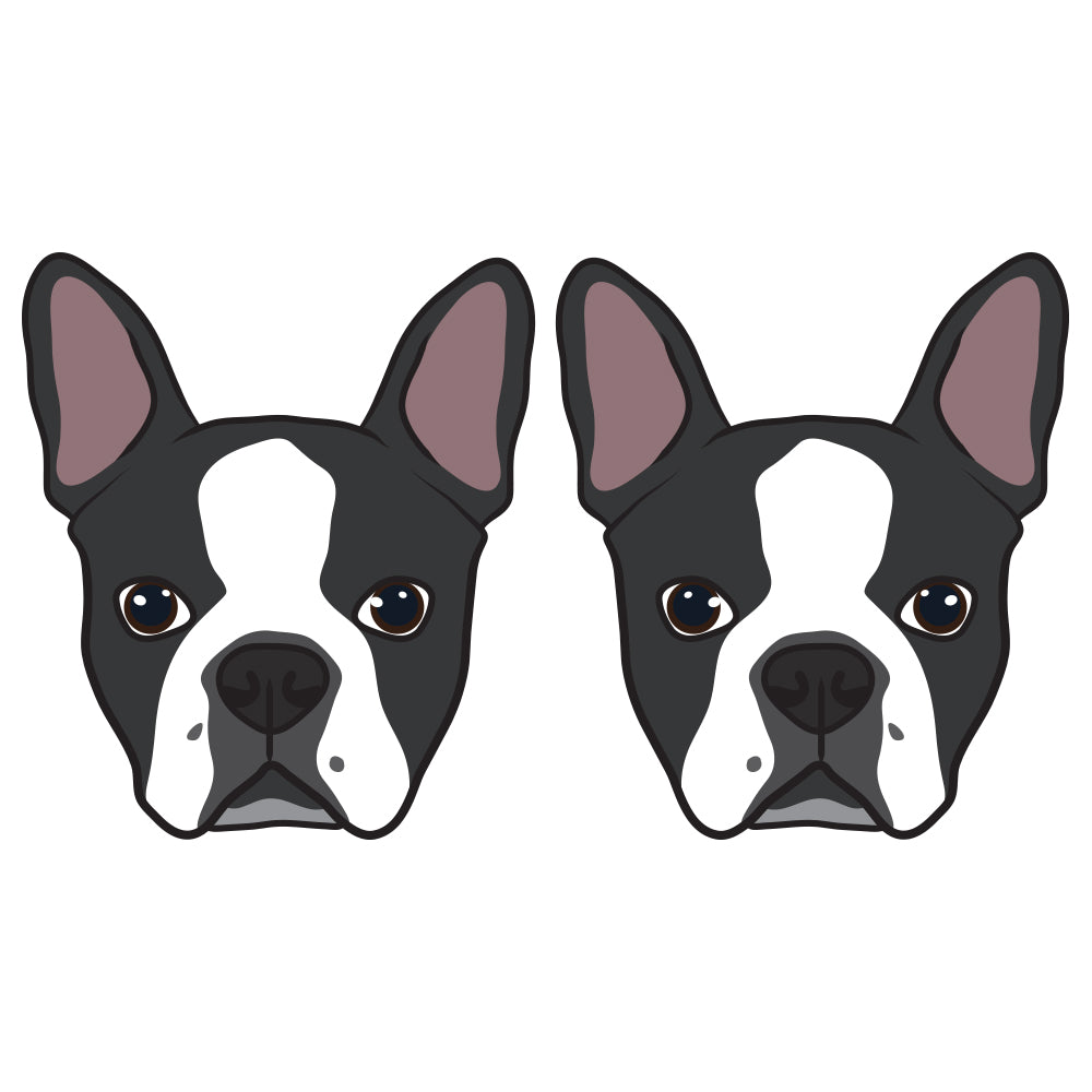 Boston Terrier Dog Decal