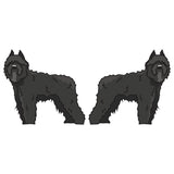 Bouviers Des Flandres Dog Decal