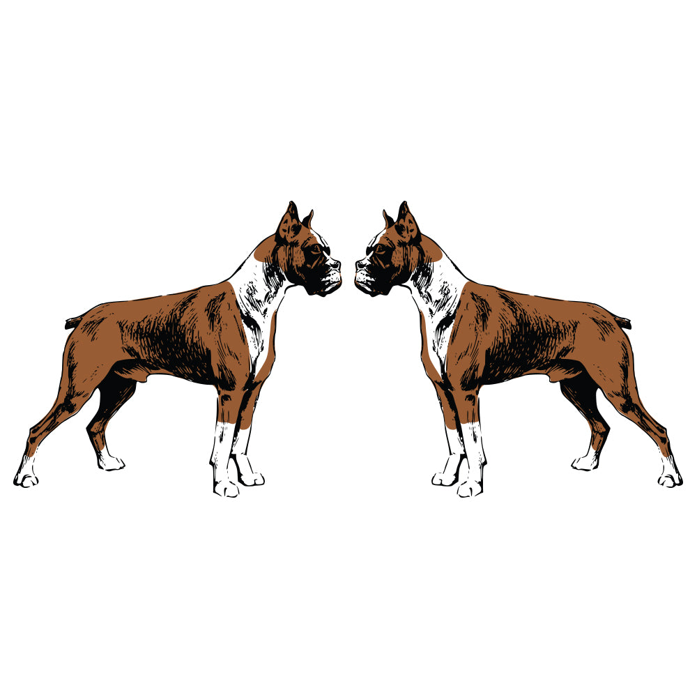Boxer Dog Decal