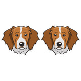 Brittany Dog Decal