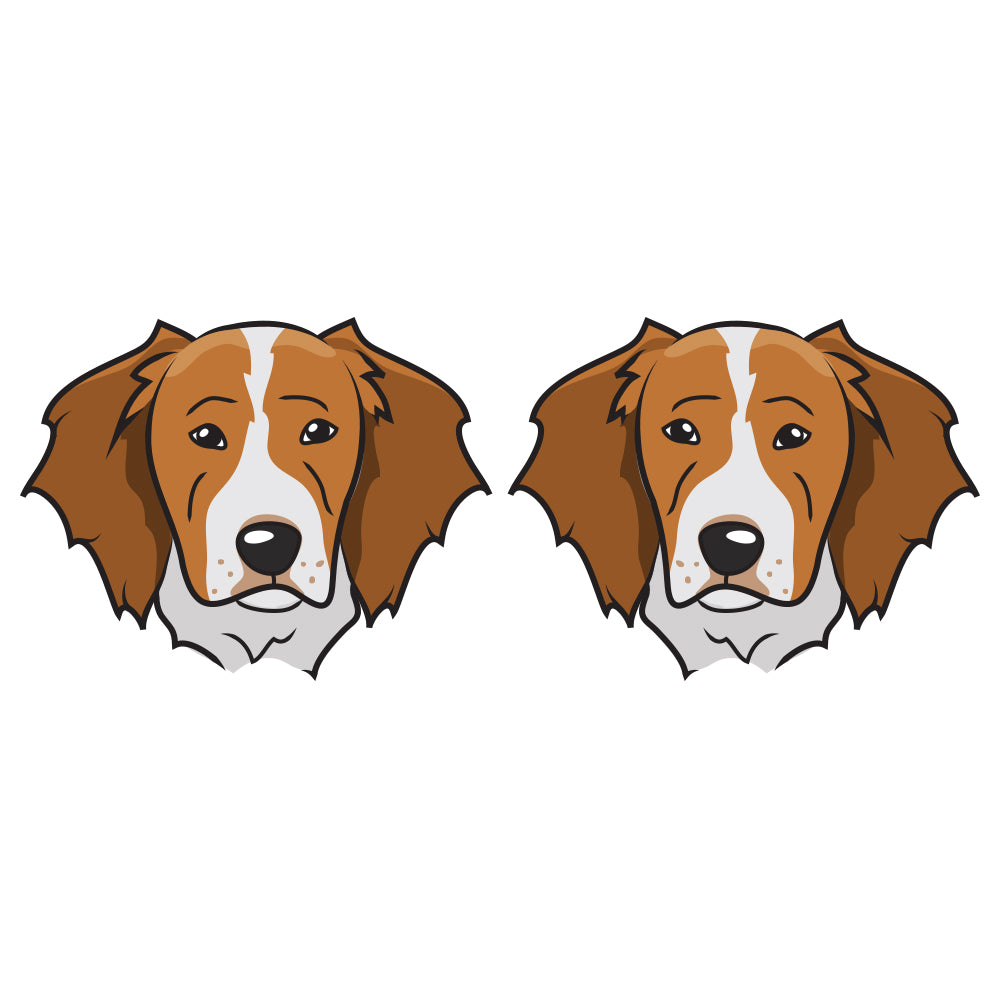 Brittany Dog Decal