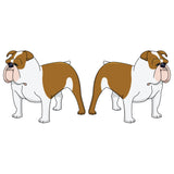 Bulldog Dog Decal