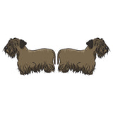 Cesky Terrier Dog Decal