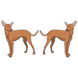 Cirneco Delletna Dog Decal