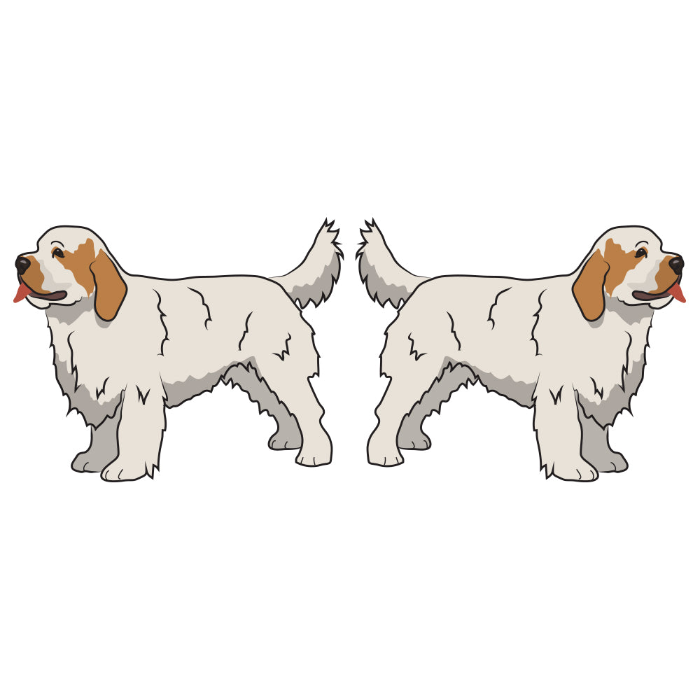 Clumber Spaniel Dog Decal