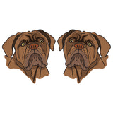 Dogues De Bordeaux Dog Decal