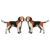 English Foxhound Dog Decal