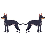 English Toy Terrier Dog Decal