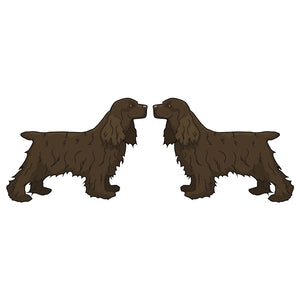 Field Spaniel Dog Decal