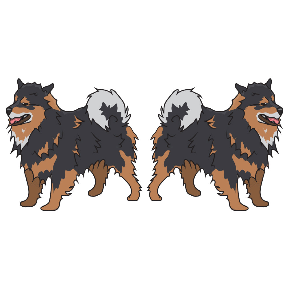 Finnish Lapphund Dog Decal