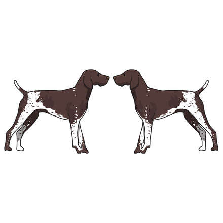 German Shorthaired Pointer Dog Decal