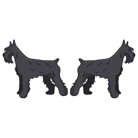 Giant Schnauzer Dog Decal