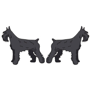 Giant Schnauzer Dog Decal