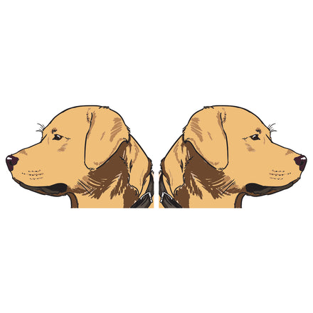 Golden Retriever Dog Decal