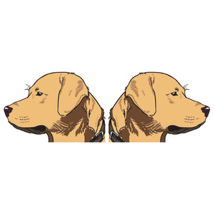 Golden Retriever Dog Decal