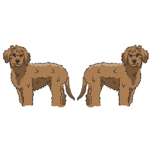 Goldendoodle Dog Decal