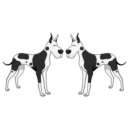 Great Dane Dog Decal