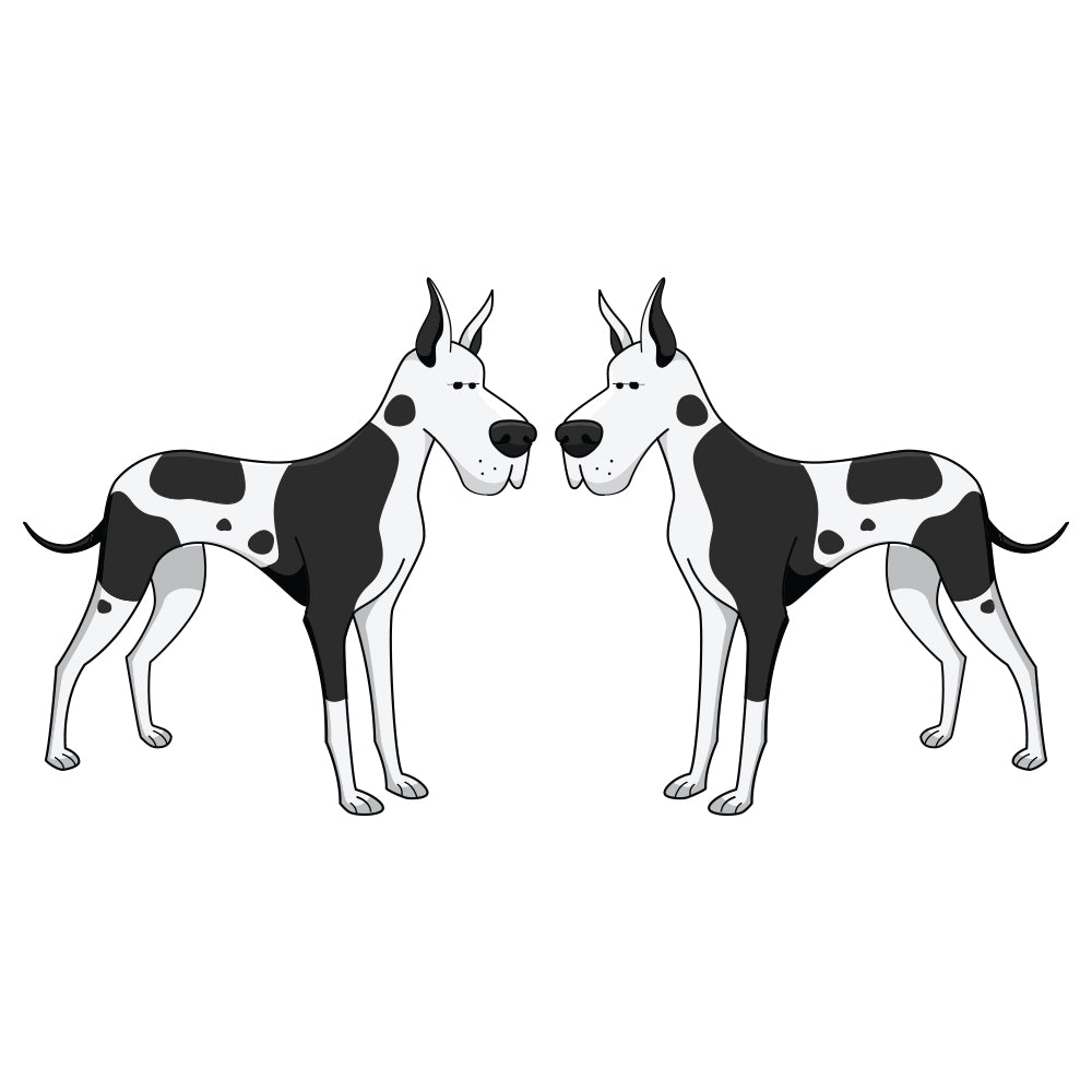 Great Dane Dog Decal