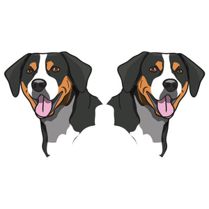 Greater Swiss Mountain Dog Dog Decal