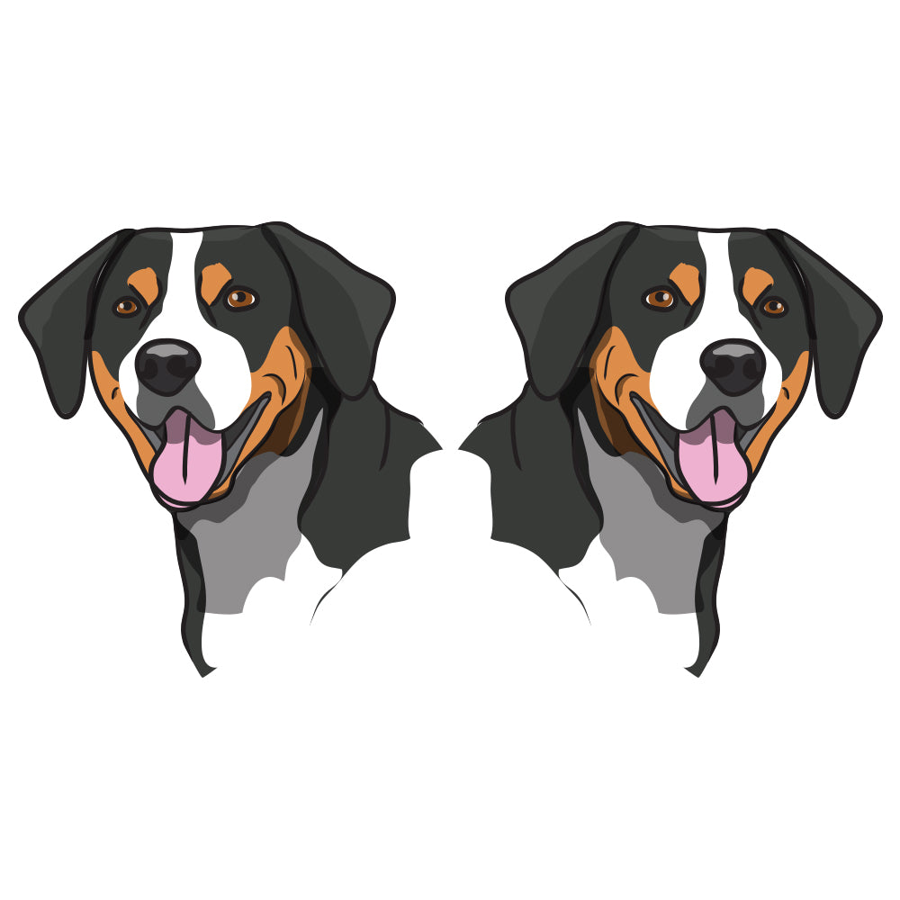 Greater Swiss Mountain Dog Dog Decal