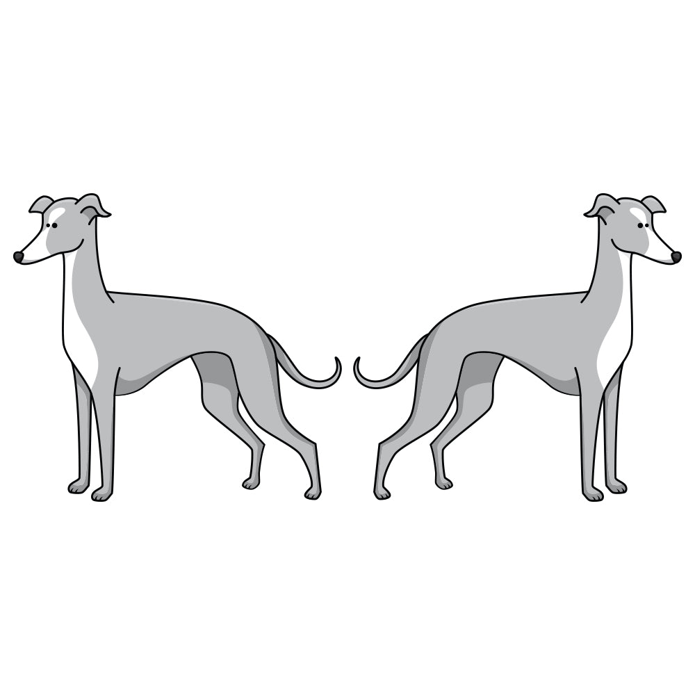 Greyhound Dog Decal